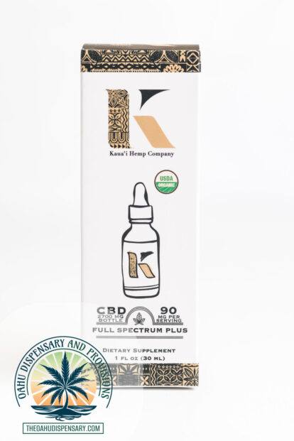 Kauai Hemp Company Full Spectrum+ Tincture - 2700MG CBD